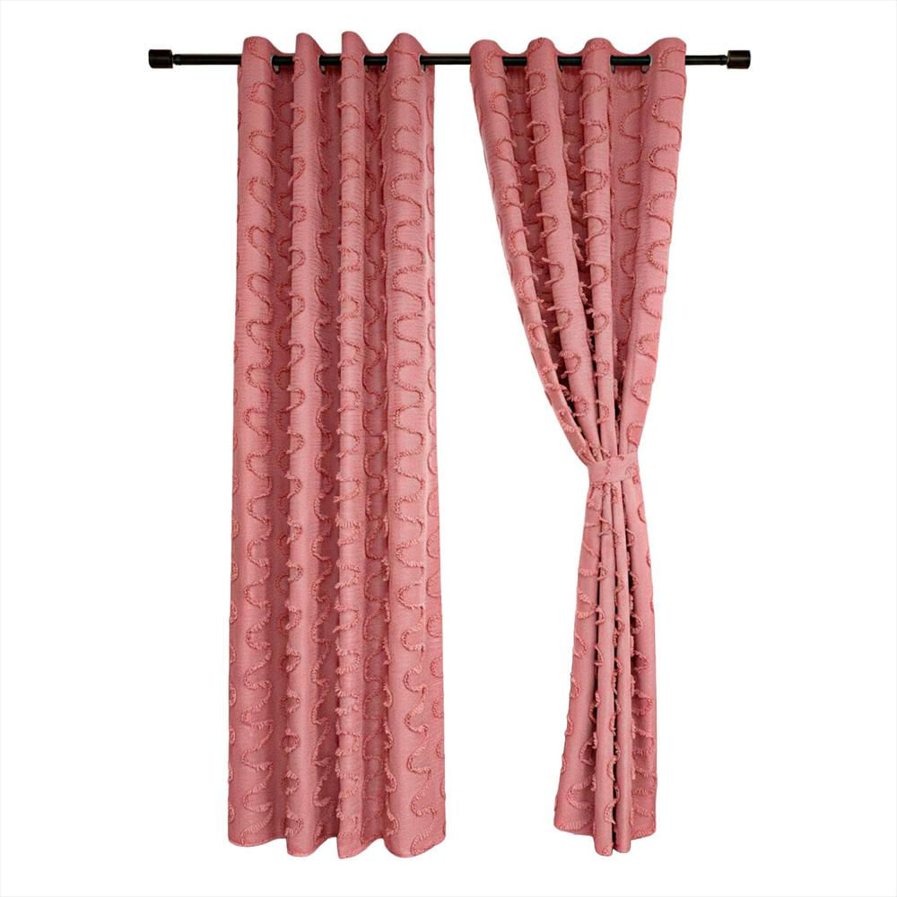 ⁠Cortina Ondas Rosa img #1