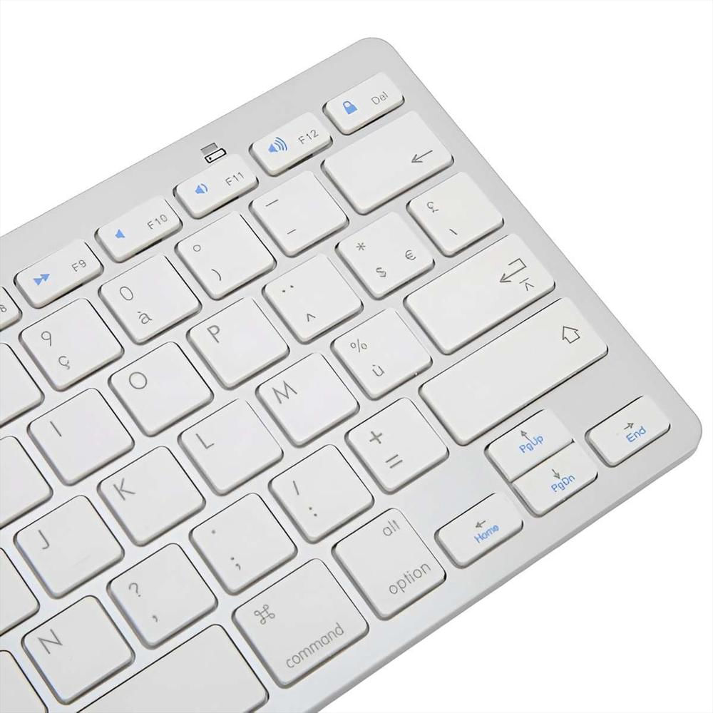 Teclado Inalambrico Bluetooth Ultra Slim Pc Mac Android img #3