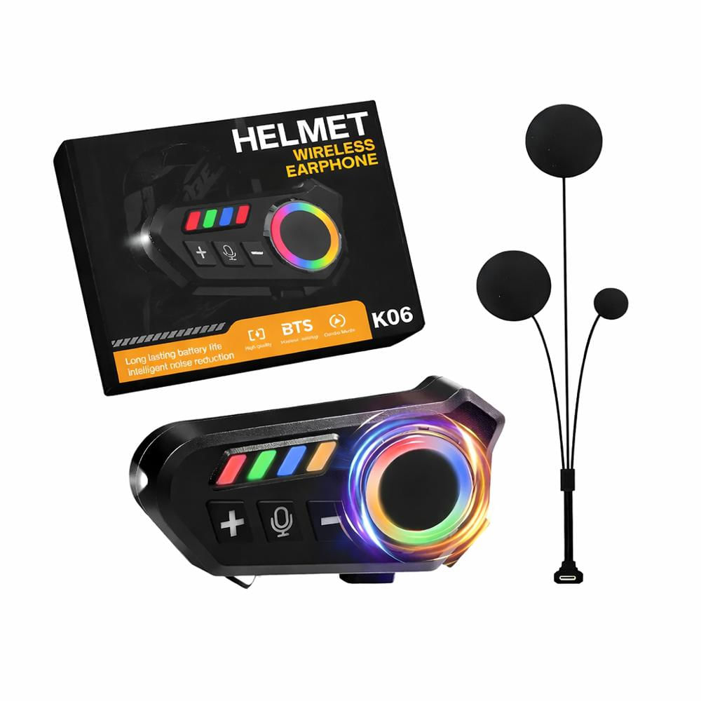 Intercomunicador Helmet K06a Kit img #1