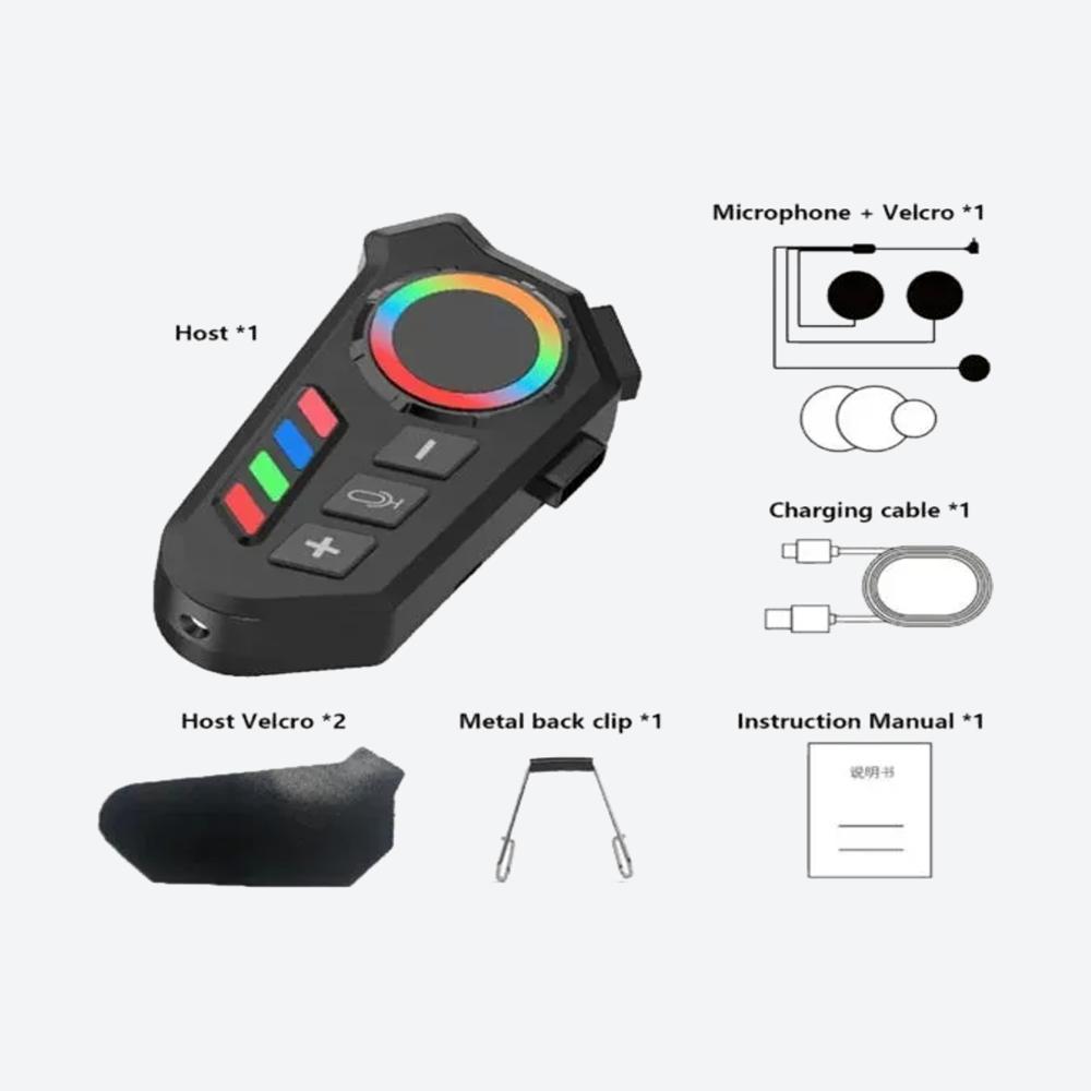 Intercomunicador Helmet K06a Kit img #3