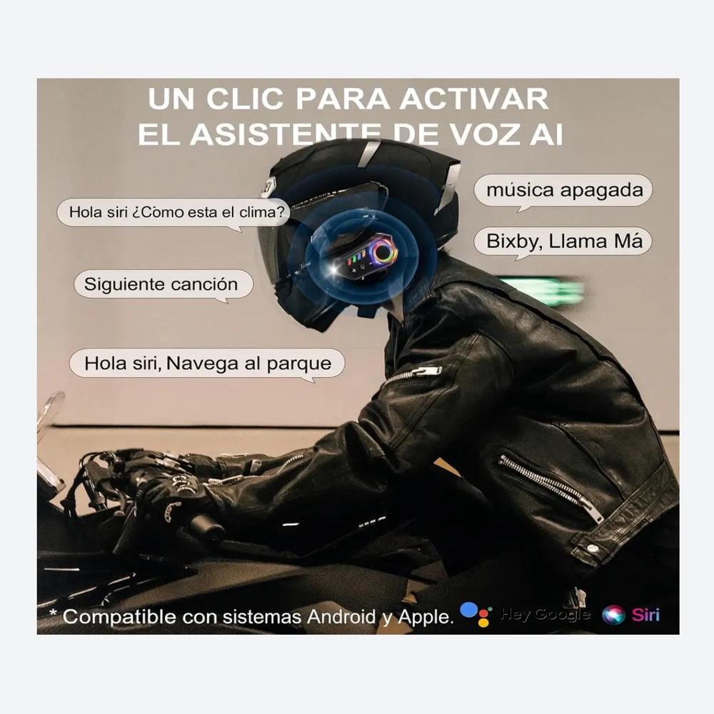 Intercomunicador Helmet K06a Kit img #4