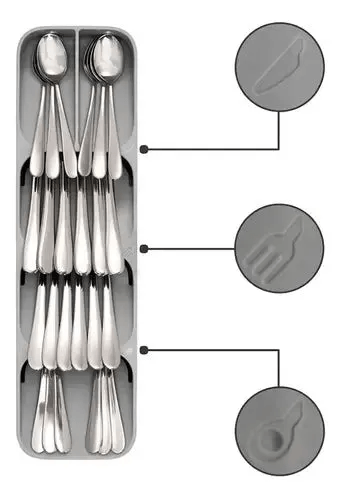 Organizadores De Cuchillos Y Cubiertos De Cocina Para Gavetas y Cajones img #4