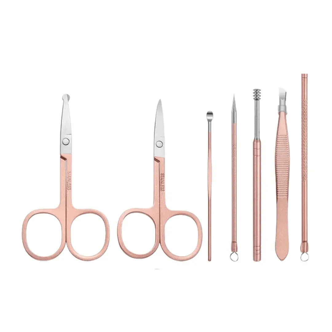 Set Kit De Cuidado Personal Facial Manicure Y Pedicure 16 Piezas Con Estuche Pórtatil img #3