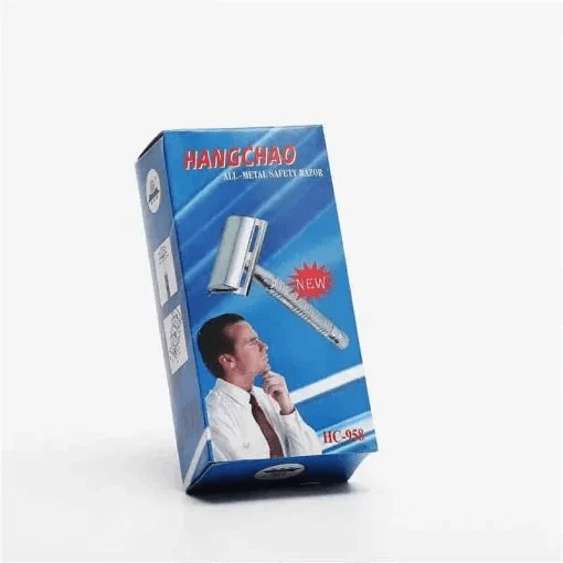 Máquina De Afeitar Clásica Metálica Estuche Con Espejo img #3