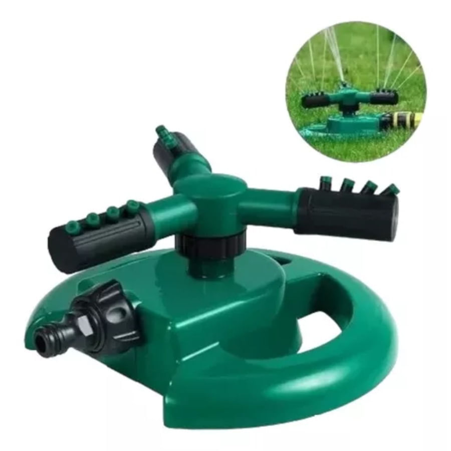 Aspersor Rociador Giratorio Para Jardín Césped Y Cultivo img #2