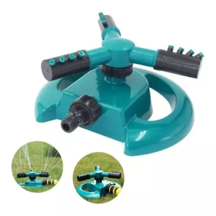 Aspersor Rociador Giratorio Para Jardín Césped Y Cultivo img #1