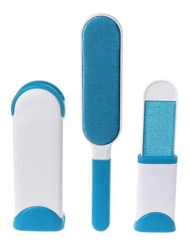 Cepillo Removedor De Pelo Y Pelusas Reutilizable Con Base Autolimpiante Doble Cara img #1