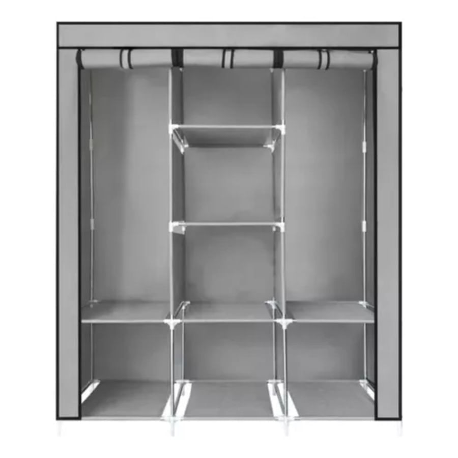 Closet Armario Doble Organizador Desarmable Resistente img #2