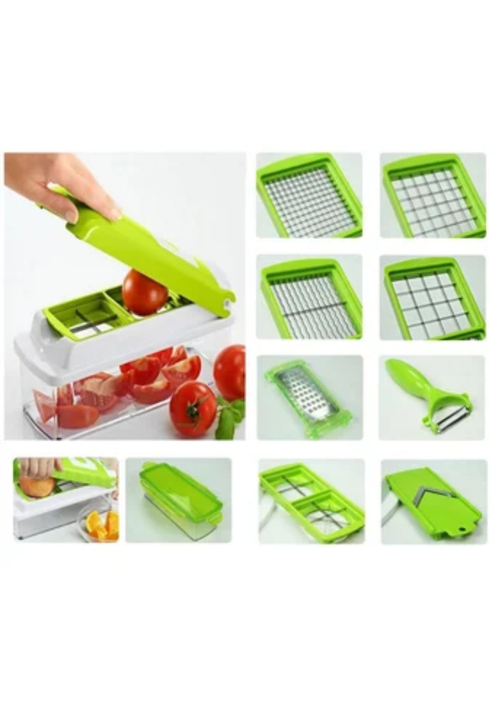 Cortador De Verduras Nicer Dicer Multifuncional 10 En 1 img #3