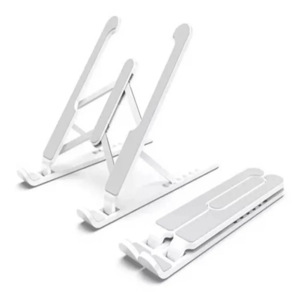 Soporte Base Portátil Metálico Plegable Ajustable 6 Niveles Antideslizante Para Portátil y Tablet img #2