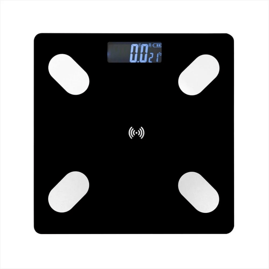 Báscula Balanza Digital Inteligente Control Bluetooth Negra con App y LCD img #1