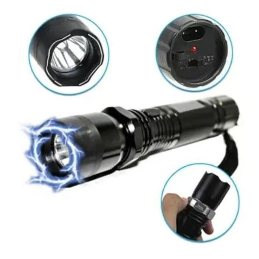 Linterna Taser LED de Defensa Personal Compacta img #3
