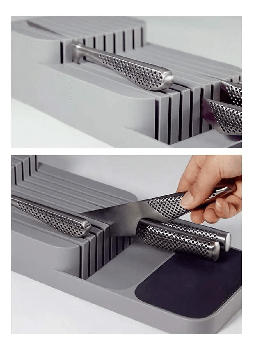 Organizador De Cuchillos De Cocina Para Gavetas y Cajones img #3