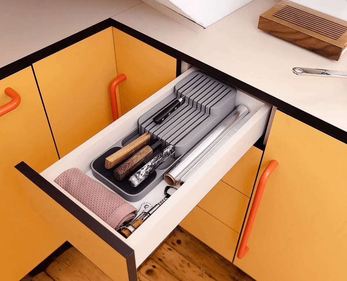 Organizador De Cuchillos De Cocina Para Gavetas y Cajones img #6