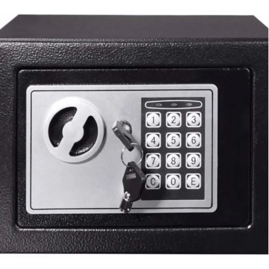 Caja Fuerte De Seguridad Digital Mini Acero Hogar Oficina Compacta img #1