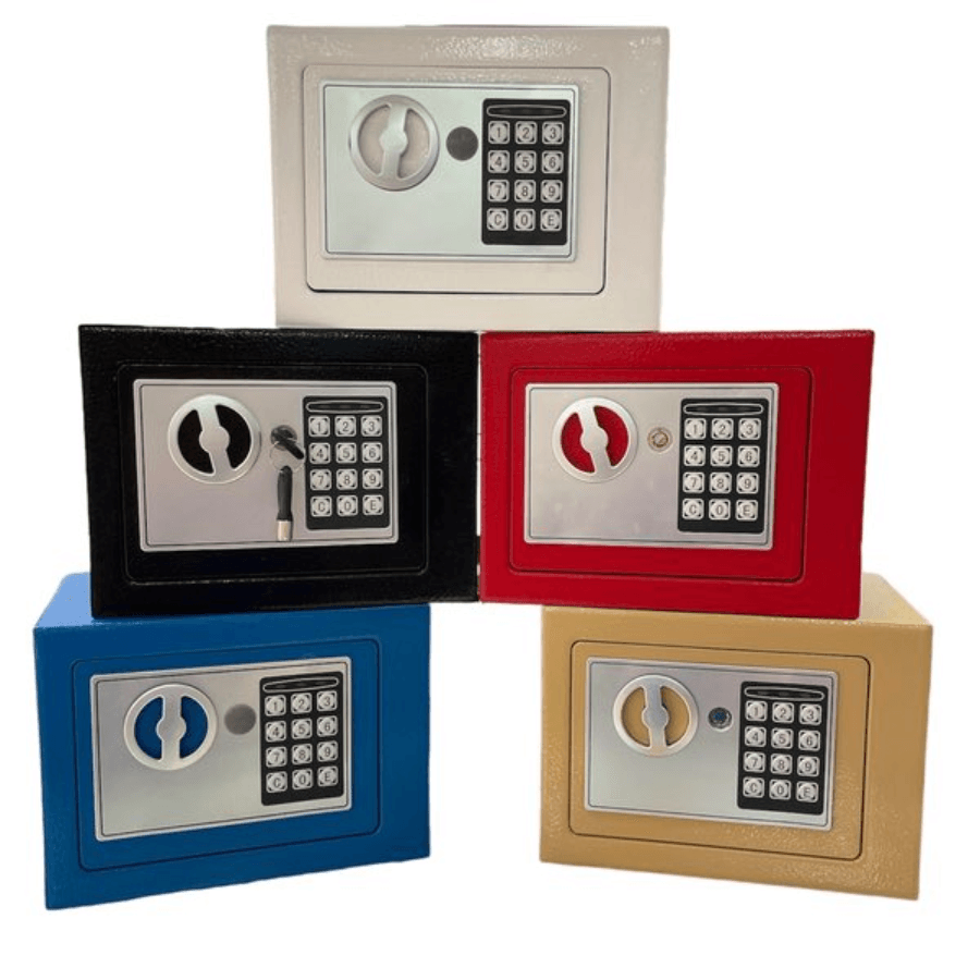 Caja Fuerte De Seguridad Digital Mini Acero Hogar Oficina Compacta img #3