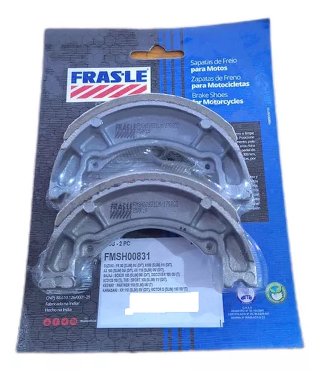 Banda de Freno Fras-le Trasera Bajaj Discover125 Sport Boxer img #1