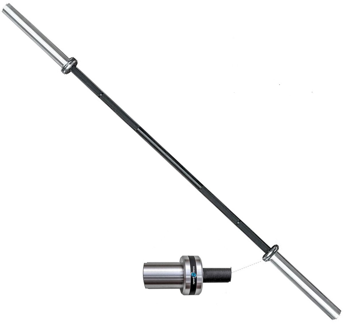 Barra Olímpica Profesional 2P OB86-LBBH (20kg-220cm) img #1