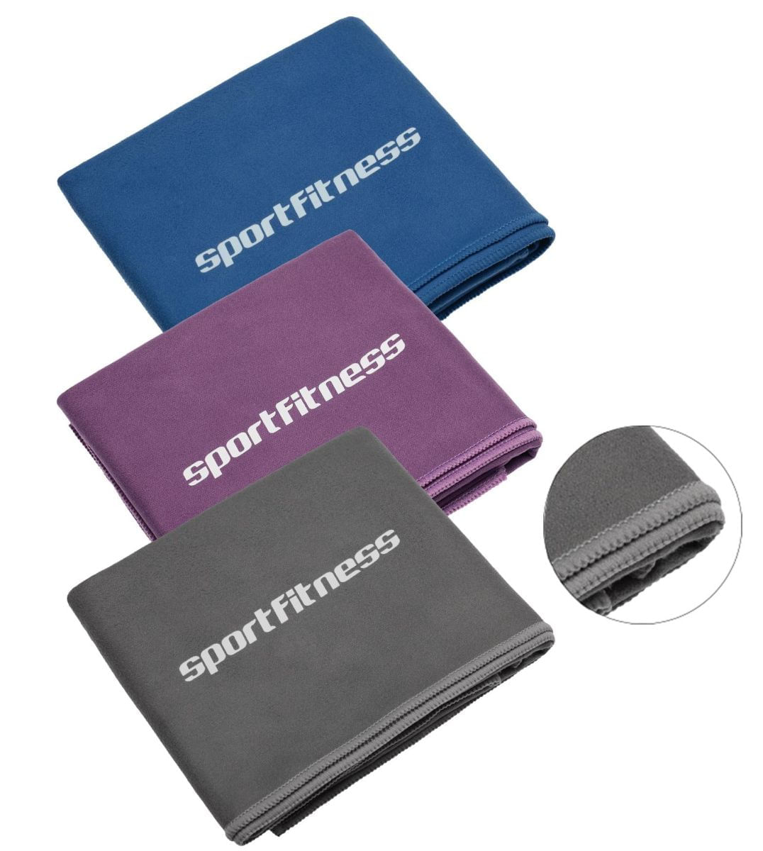 Toalla Microfibra Wicking Sportfitness Gris img #2