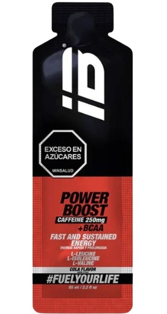IB Power Boost Gel Cafeina 250mg+BCAA 65 Ml img #1