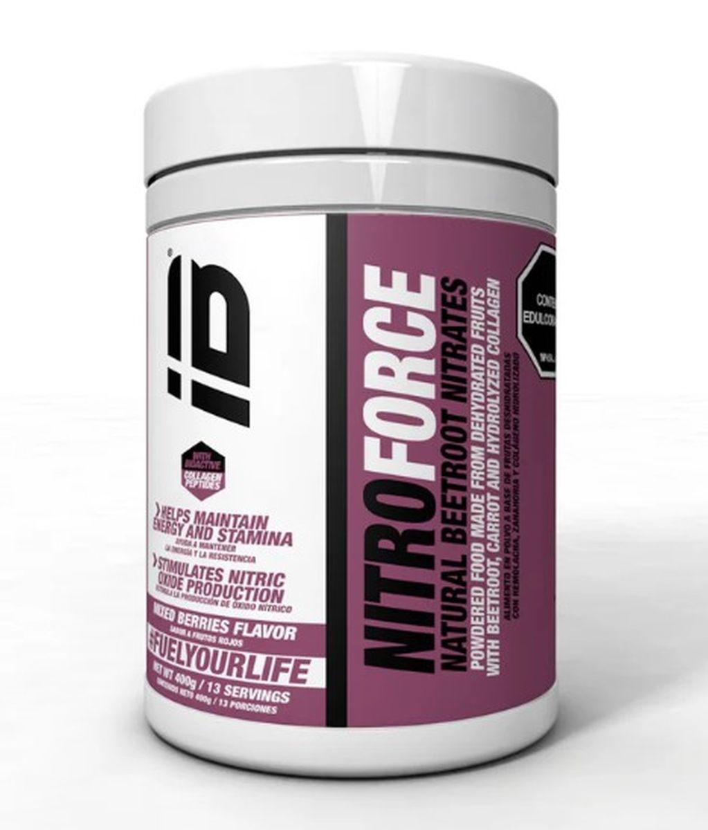 IB Nitro Force Bebida Pvo Frutos Rojos Deshidratado 400g/13 img #1