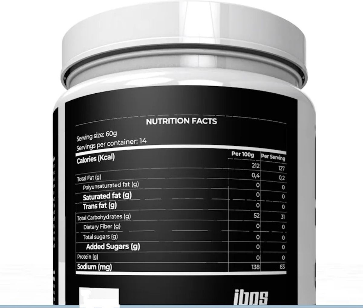IB Becarb Maltodextrina&Bicarbonato 850g/14 Porciones Sandia img #3
