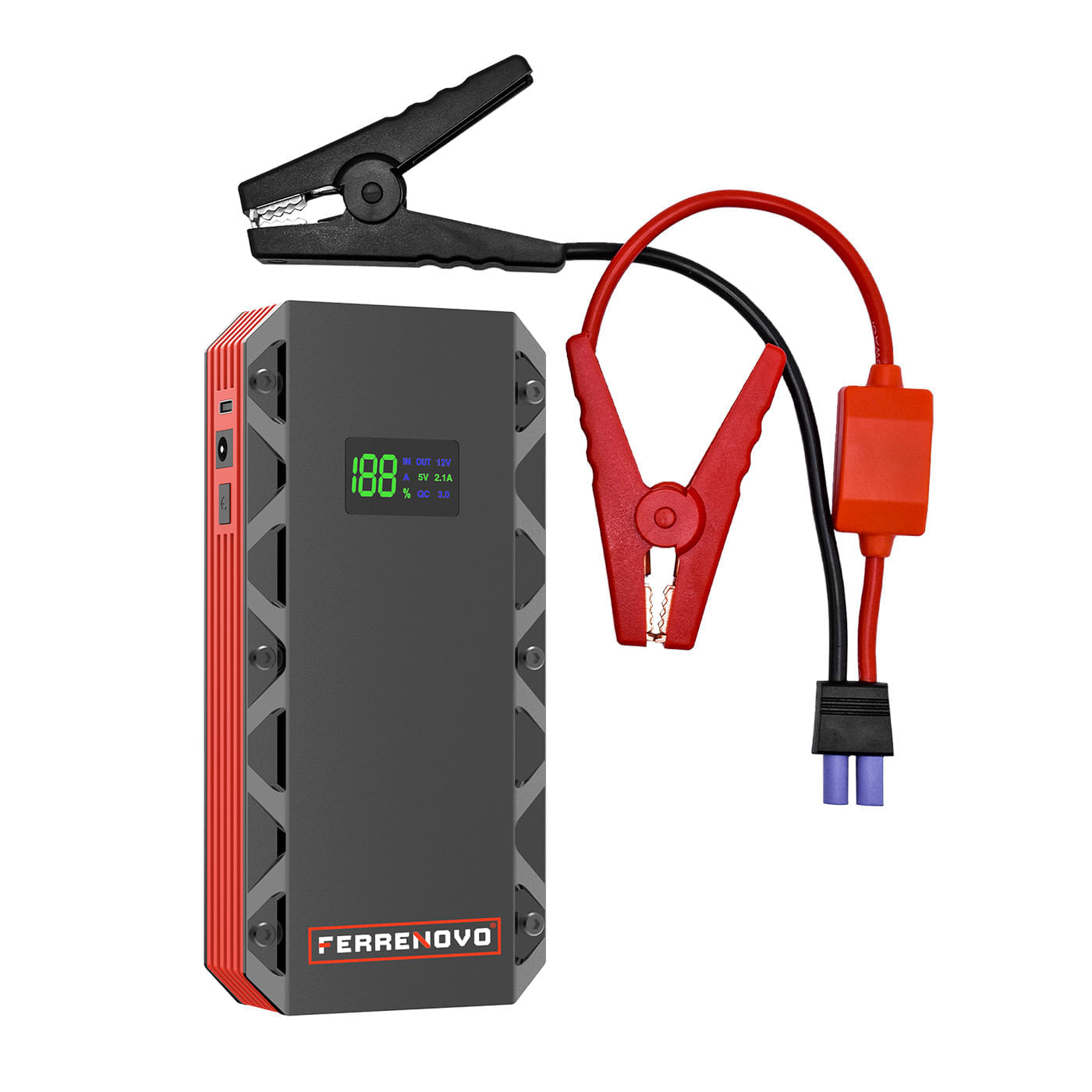 Arrancador de Batería Portátil 12000 mAh (44.4 Wh) img #3
