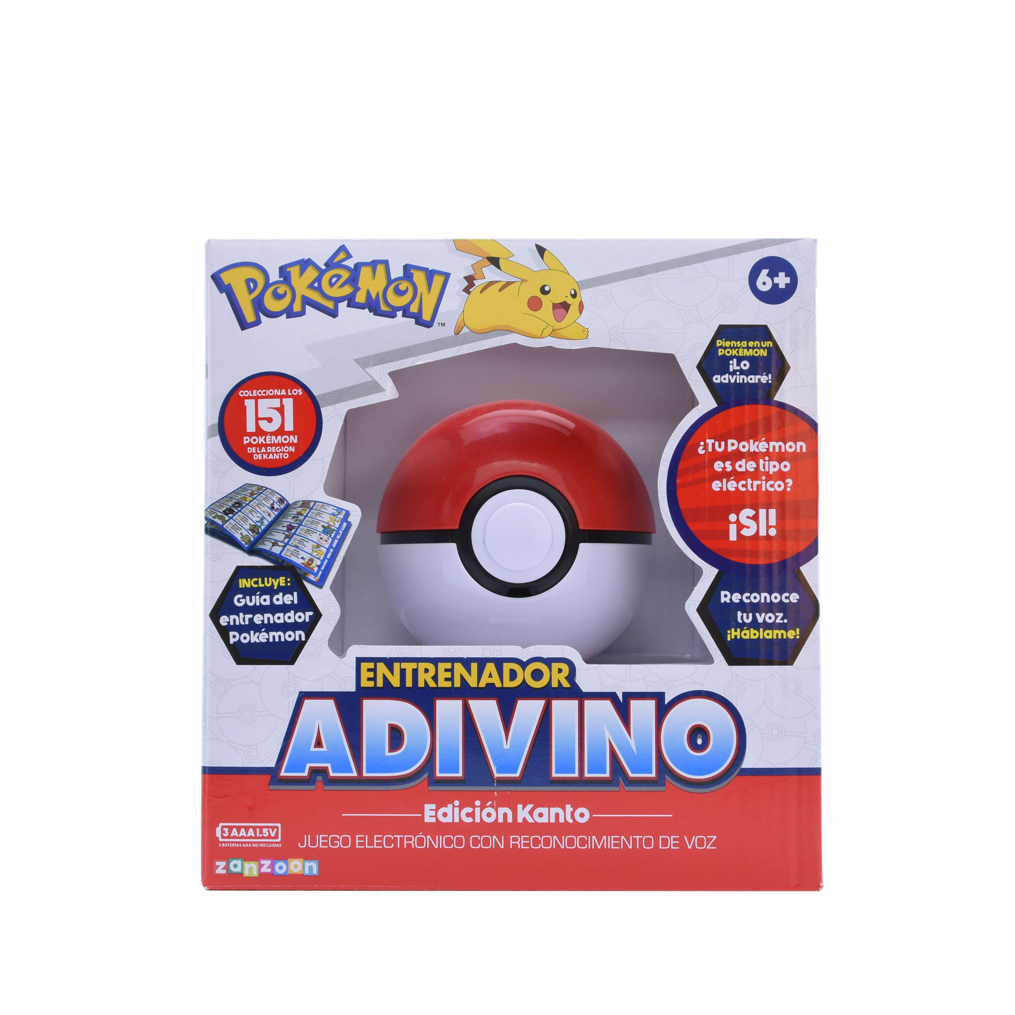 Juego Adivino Pokémon Entrenador Electrónico img #1