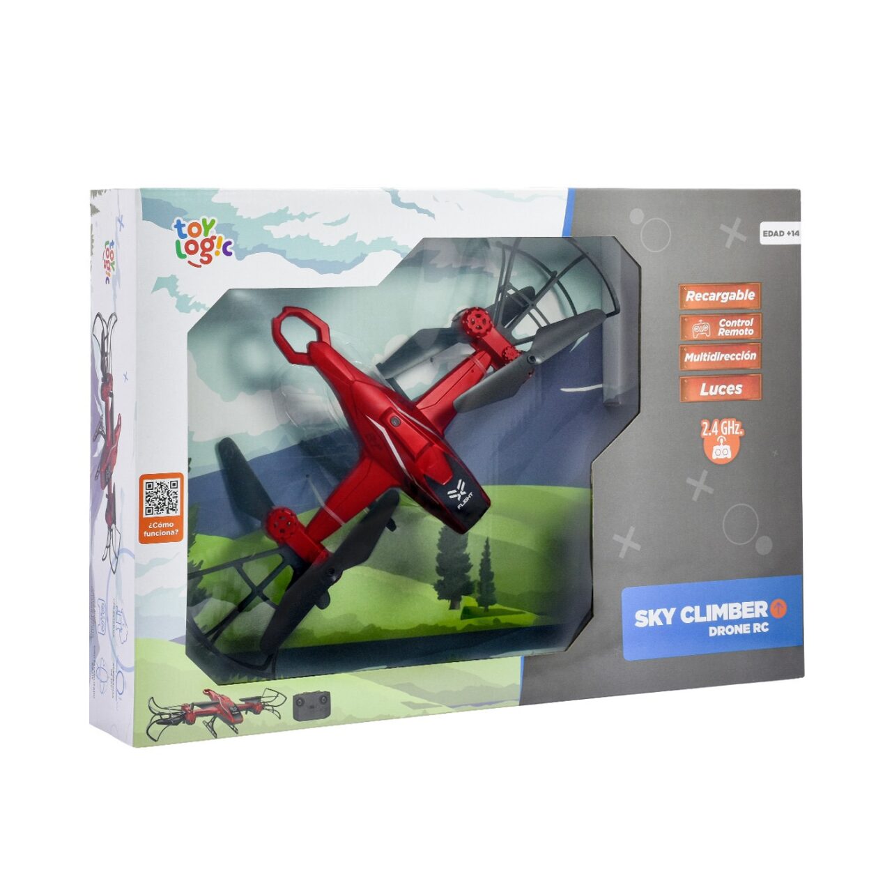 Drone RC Tipo Avión Sky Climber Toy Logic img #5