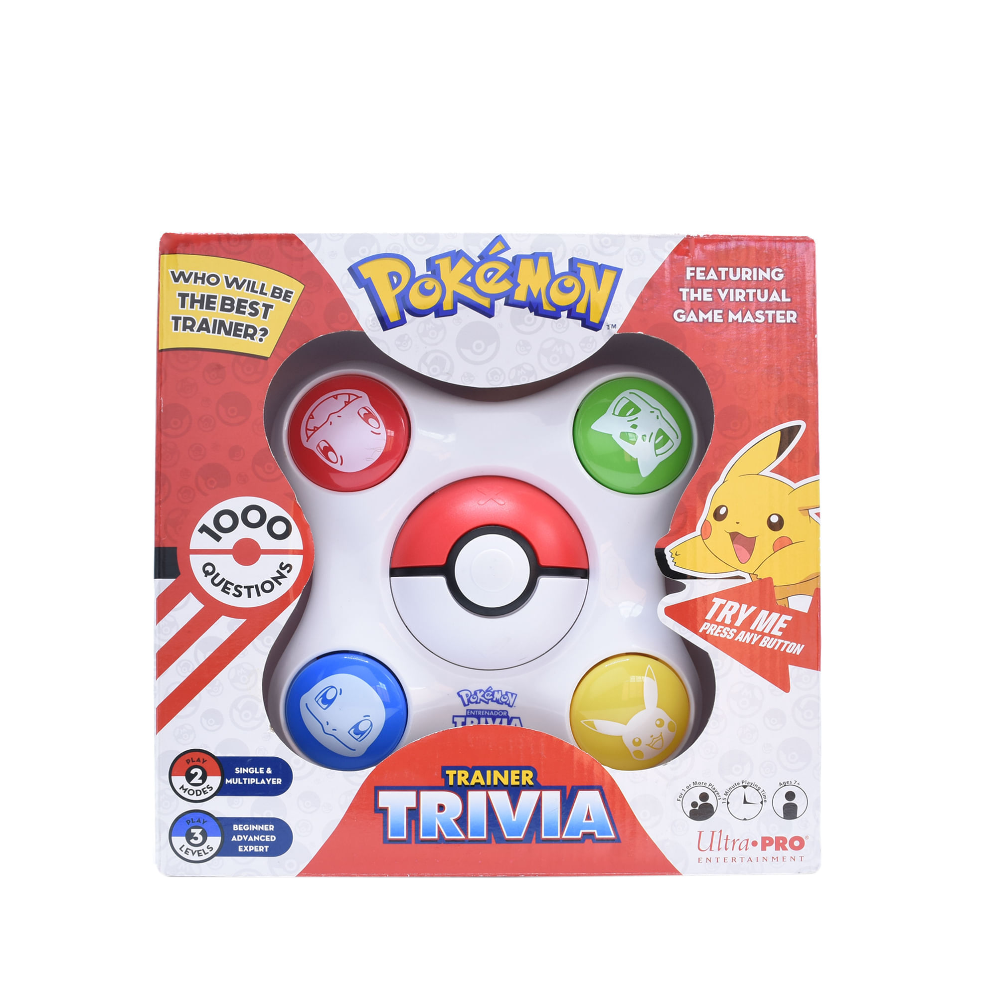 Juego Trivia Pokémon Entrenador Electrónico img #1