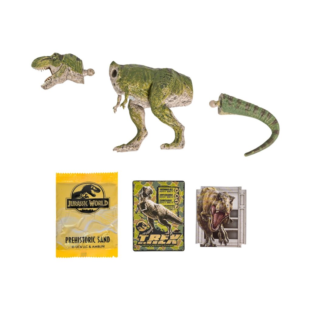 Figura Dino con Jaula -Vibraciones, Luces y Sonidos Jurassic World Rumble Cafe-8cm img #10