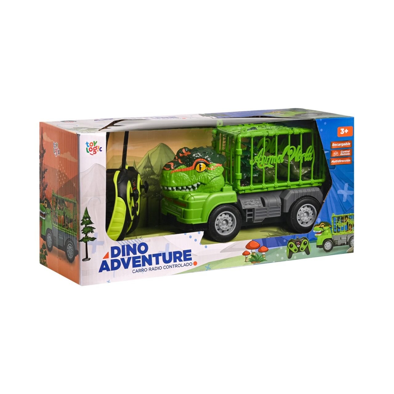 Carro Radio Control Dino con Accesorios Toy Logic img #6