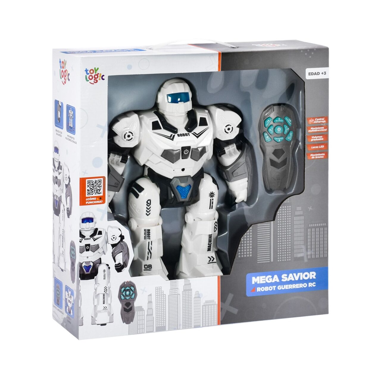 Robot Guerrero Mega Savior RC Toy Logic img #2