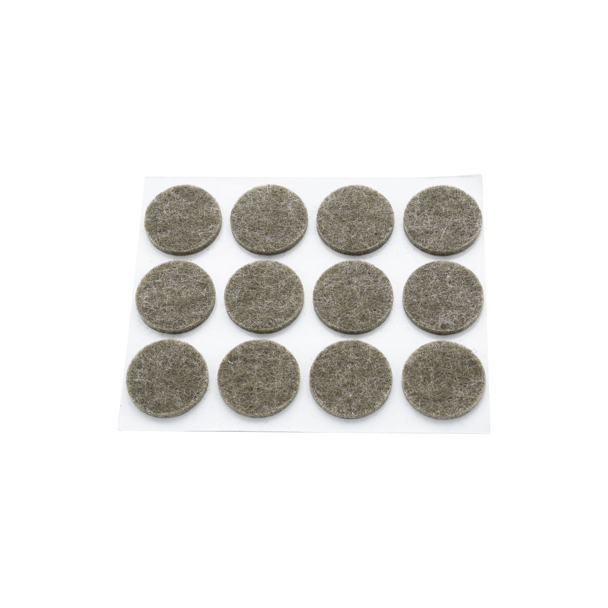 Fieltros Adhesivos Marrón Redondos 22 mm x12 img #2