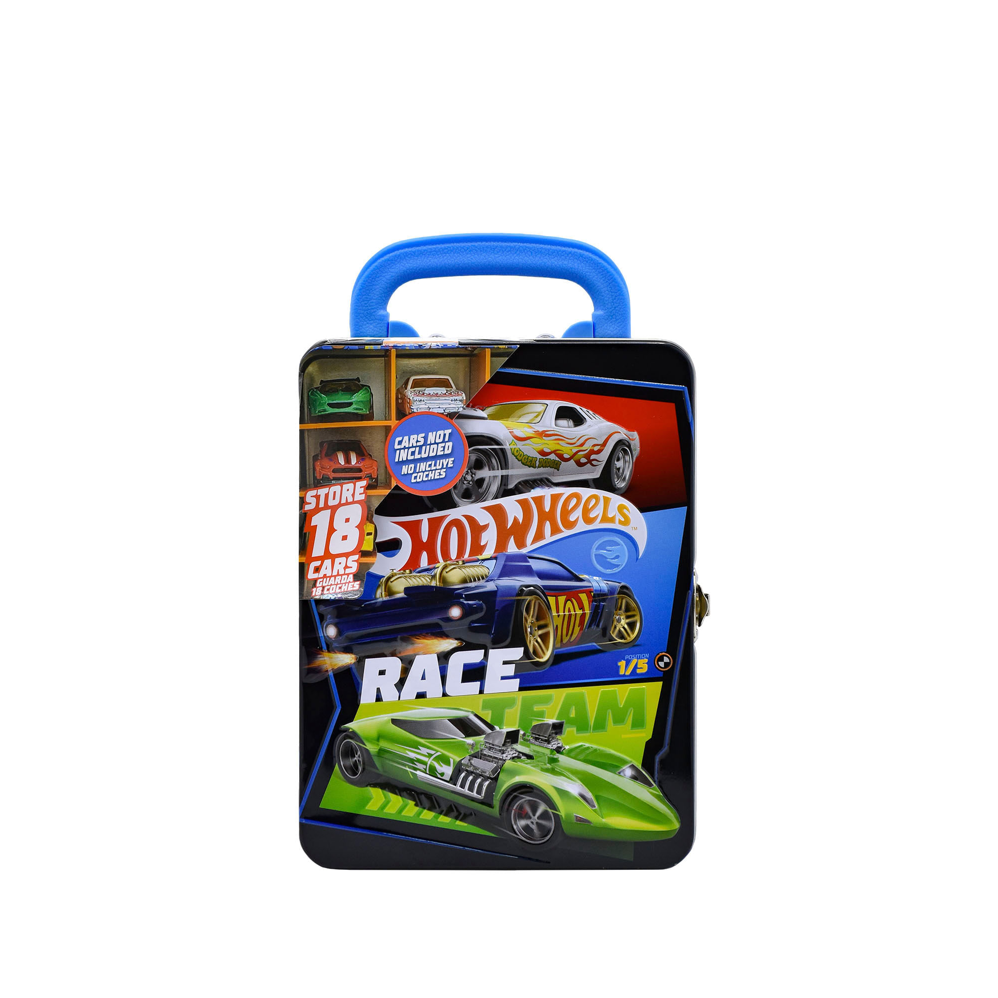 Organizador Metálico para 18 Carros Hot Wheels Negro img #1