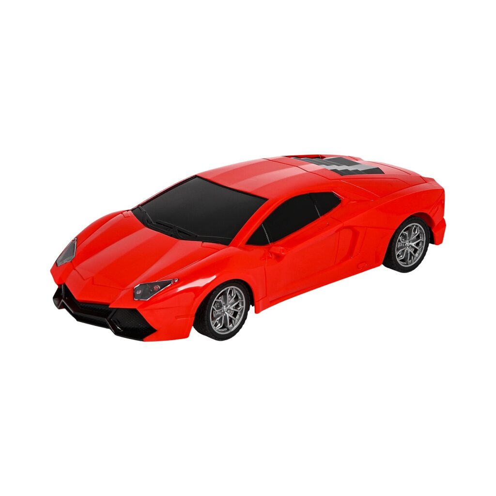 Carro Control Remoto Recargable Speed Rise Toy Logic Rojo con Luces Led 1:16 img #4
