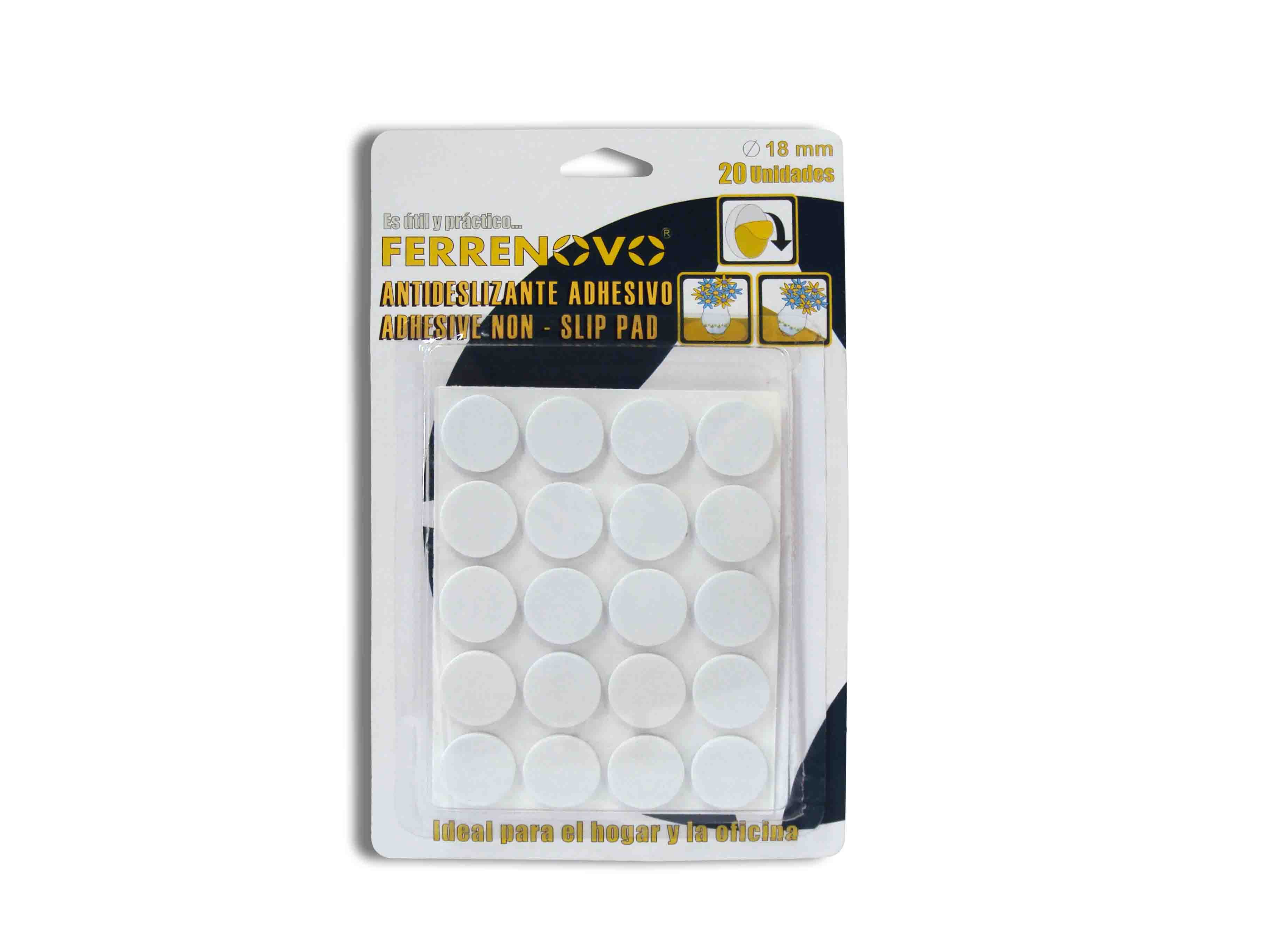 Antideslizantes Adhesivos Blancos 18 mm x20 img #2
