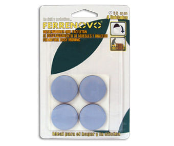 Deslizadores para Muebles Redondos 32 mm x4 img #2