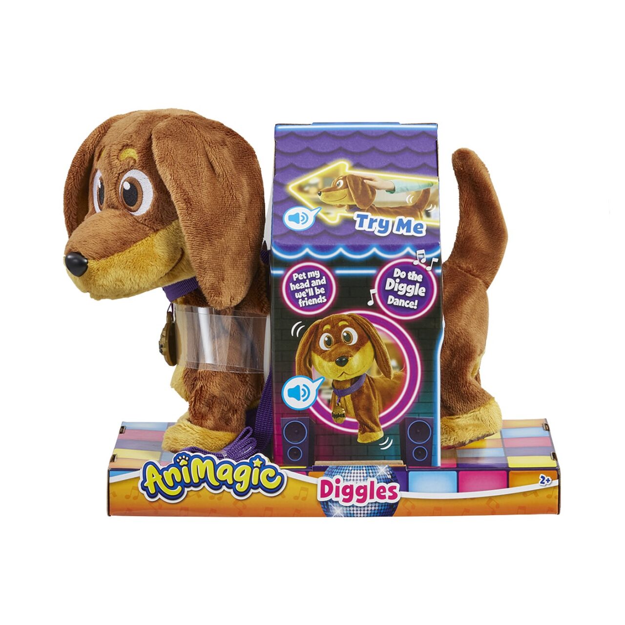 Peluche AniMagic Perro Diggles Mascota Interactiva img #4