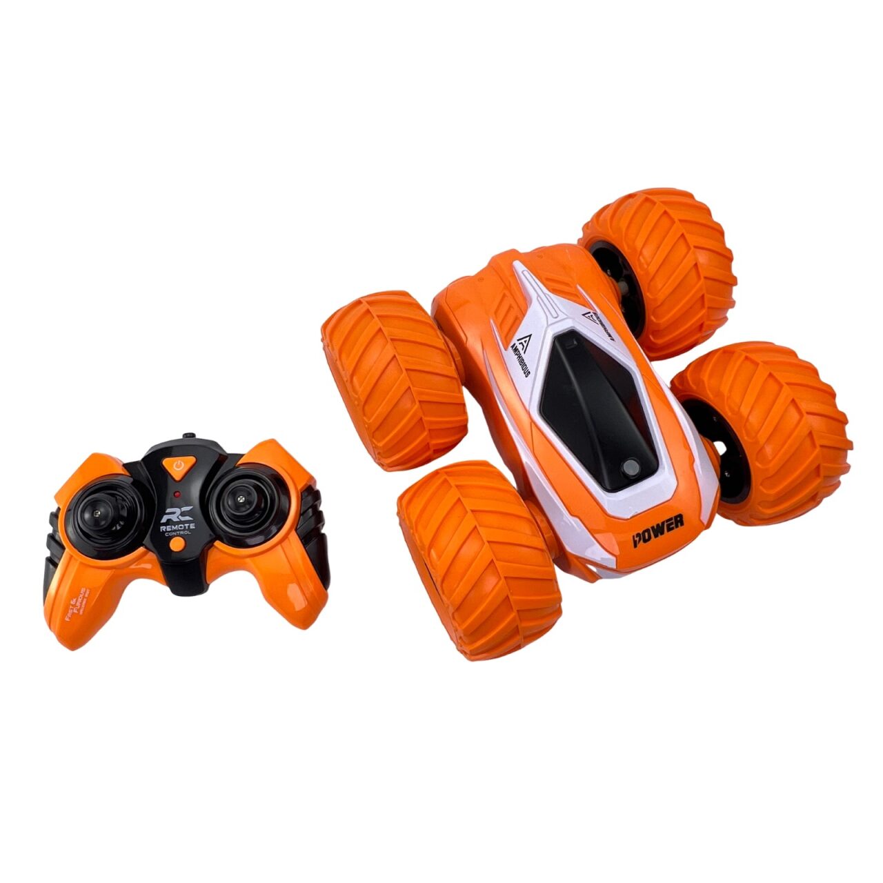 Carro Control Remoto Recargable Stunt Flow Toy Logic Naranja img #1