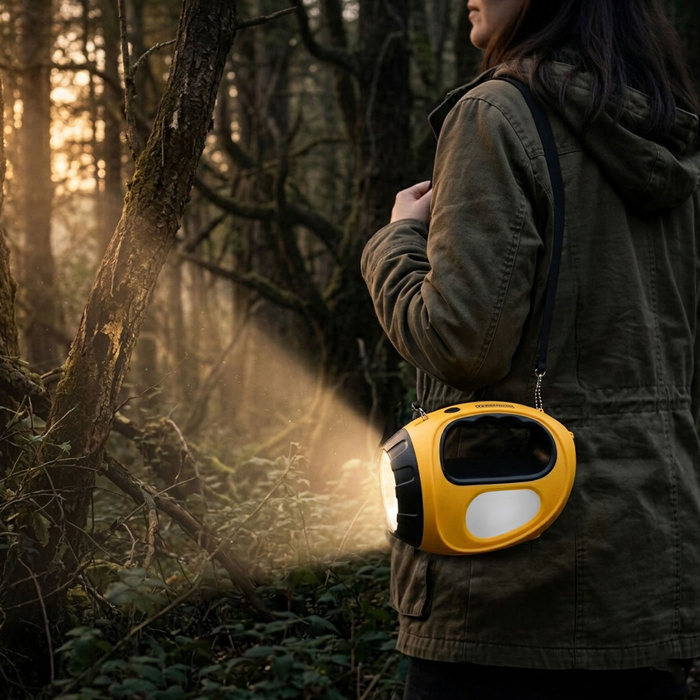 Linterna Recargable con Parlante Bluetooth img #2