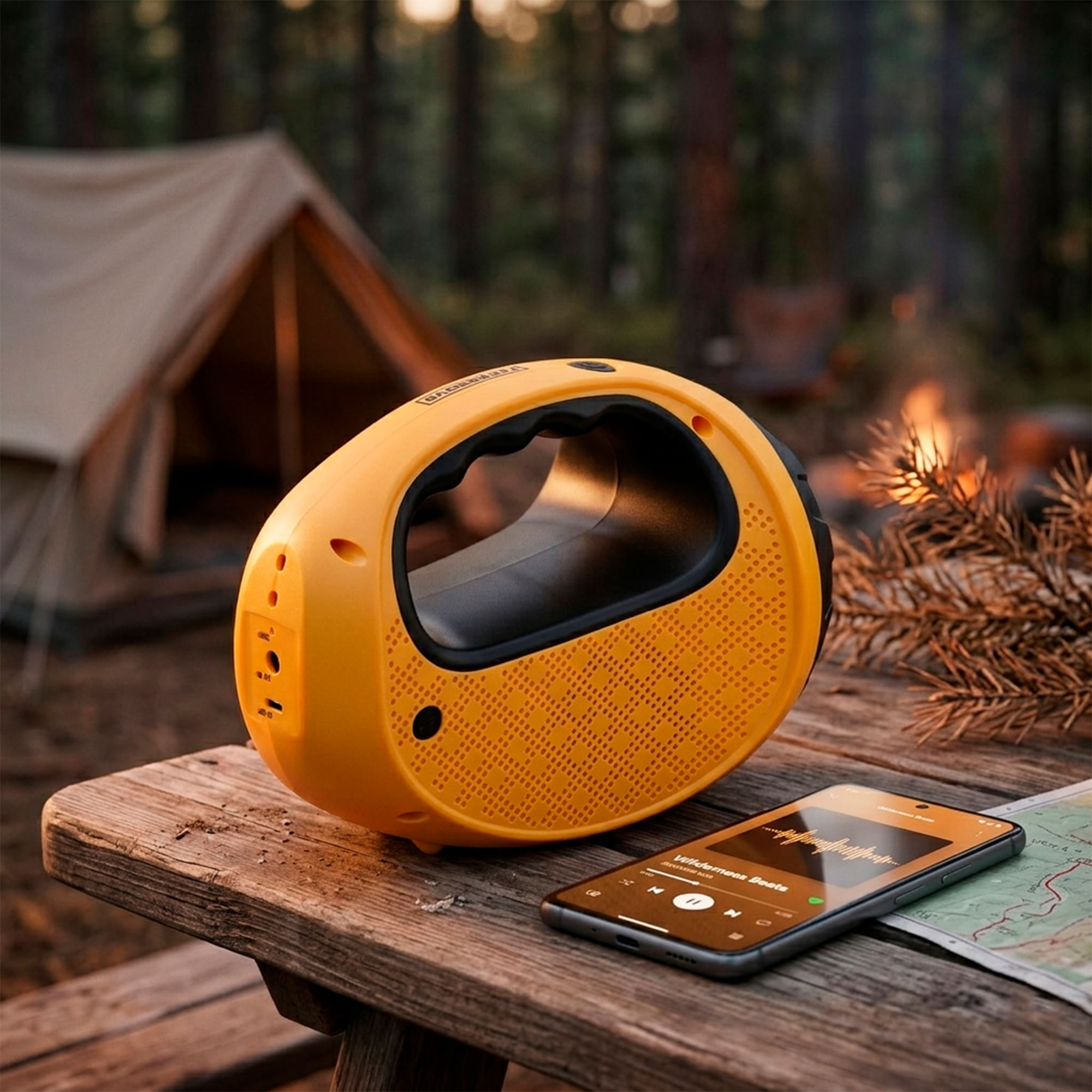 Linterna Recargable con Parlante Bluetooth img #7