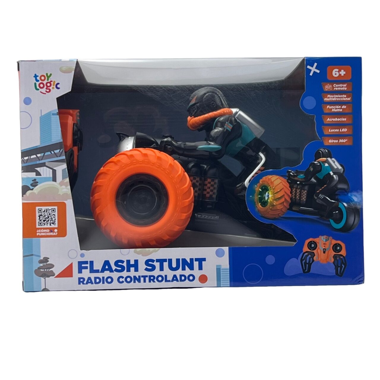 Moto Stunt Control Remoto con Función de Humo img #4