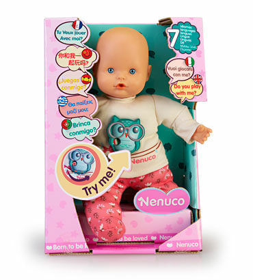 Bebé Nenuco Interactivo 7 Idiomas 30 Cms img #1
