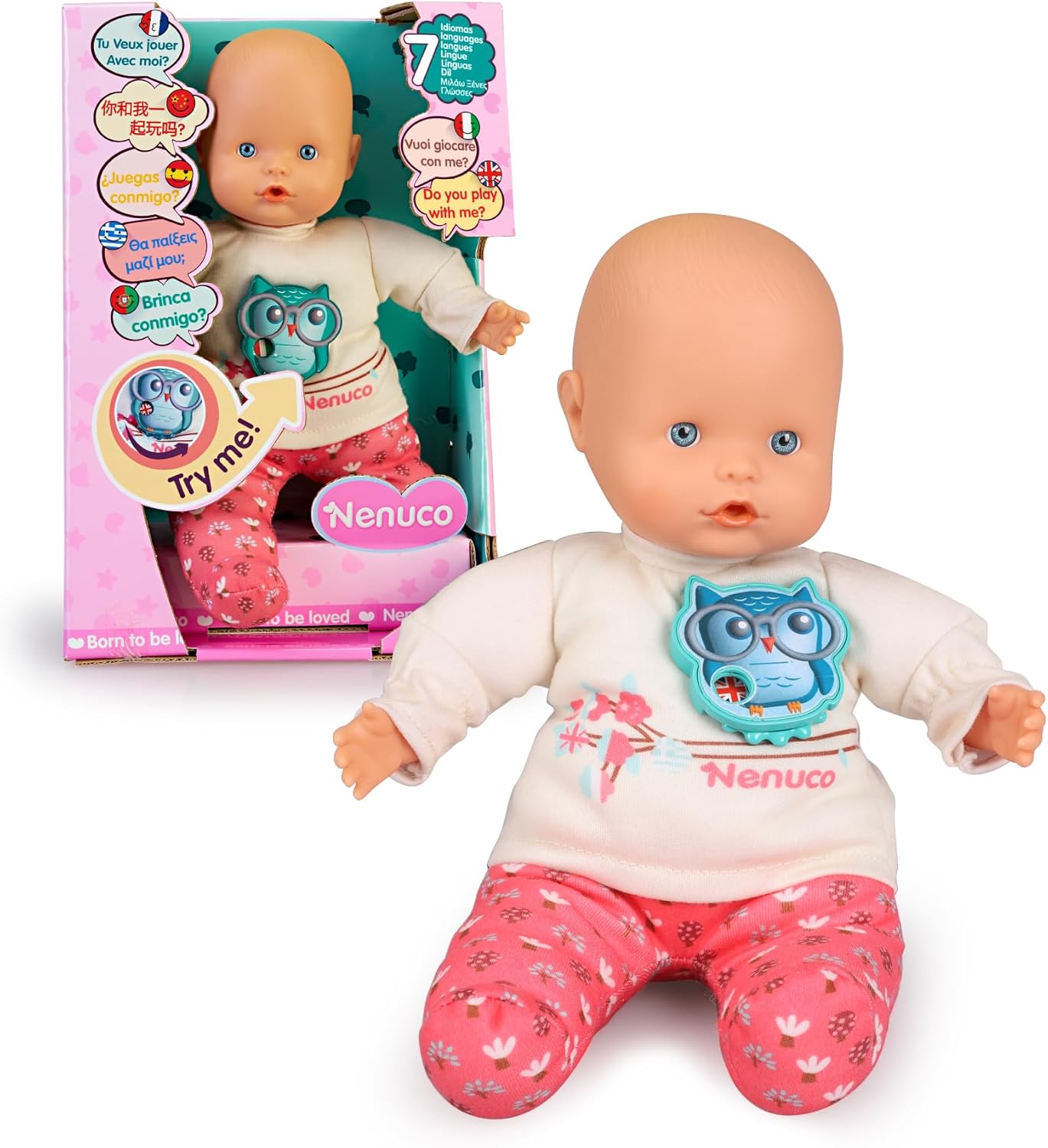 Bebé Nenuco Interactivo 7 Idiomas 30 Cms img #2