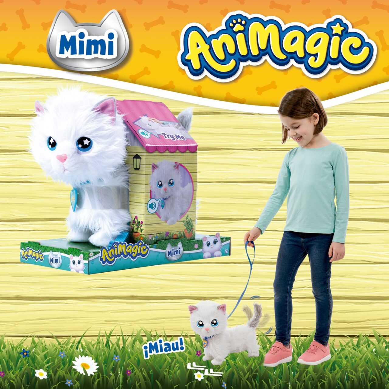 Peluche AniMagic Gato Mimi Mascota Interactiva img #5