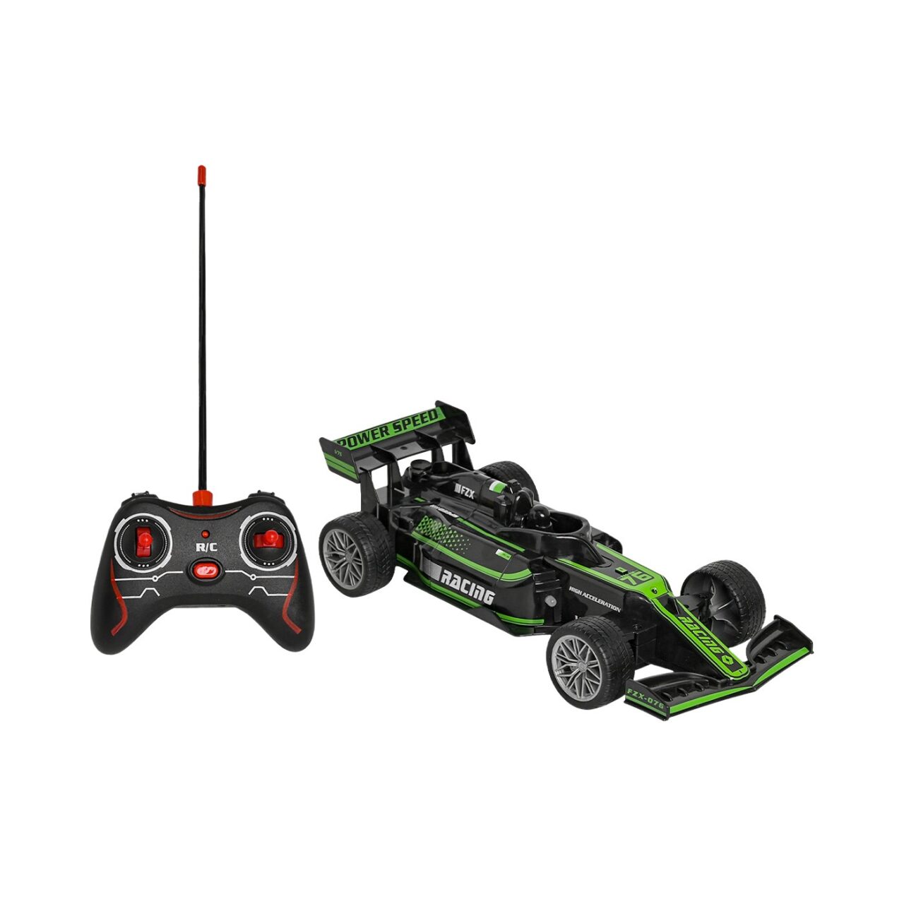 Carro Control Remoto Fury con Función de Humo Verde Toy Logic img #1