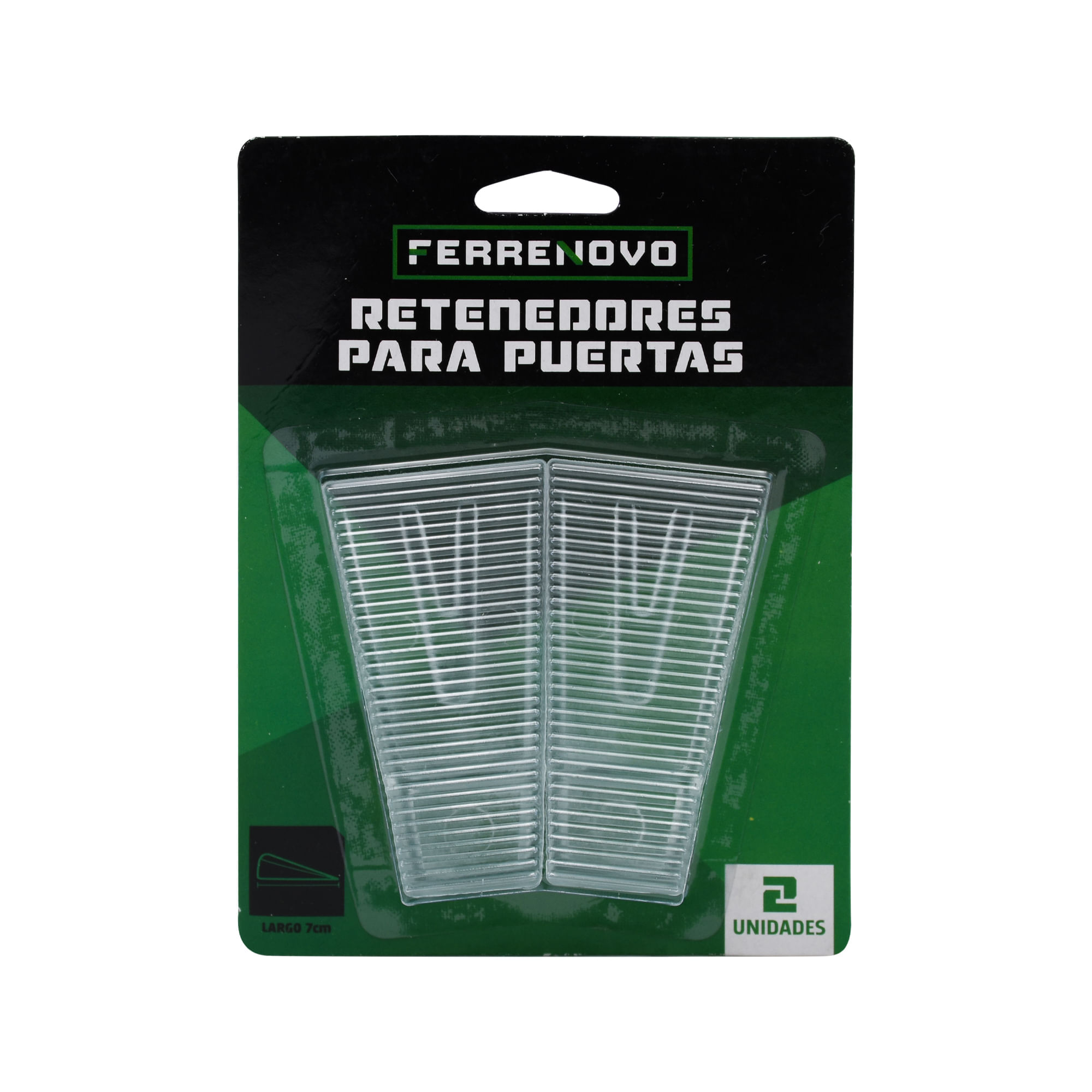 Retenedores para Puerta Transparentes 7 cm x2 img #4