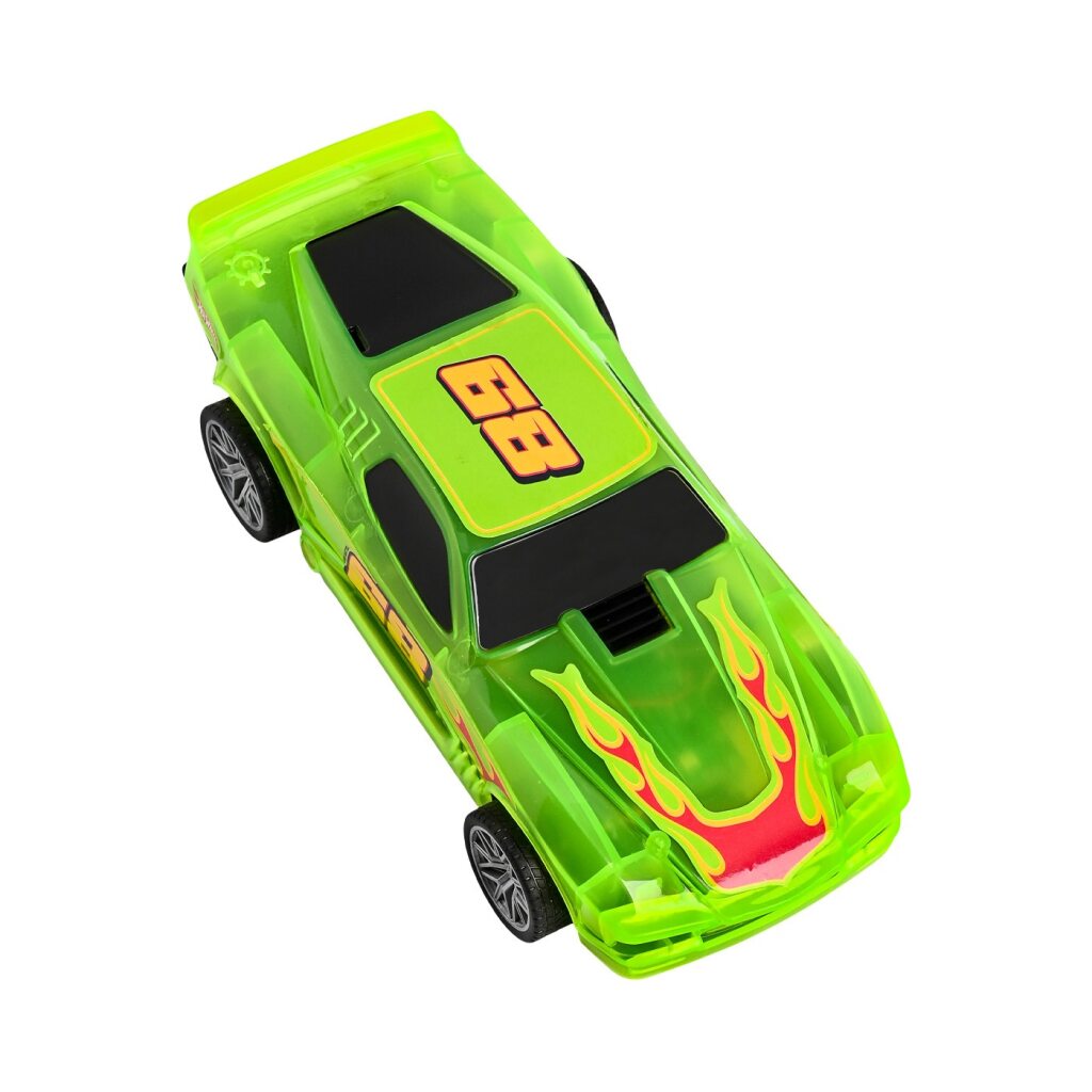 Vehiculo Friccion Blvd Bruiser 1:24 Verde con luces y sonido Hot Wheels img #4