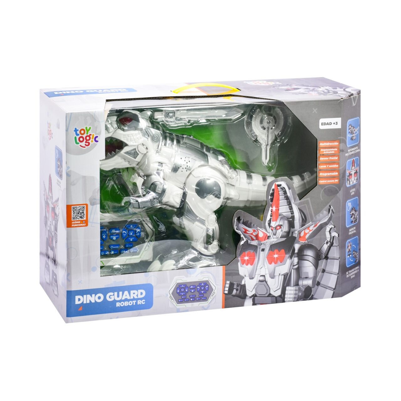 Robot Guerrero Dino Guard RC Toy Logic img #3